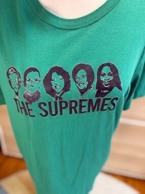 Supremes T-Shirt, featuring Female Supreme Court Justices.